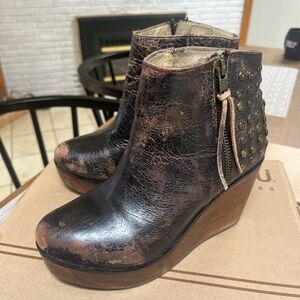 Bed Stu Ghent leather booties
